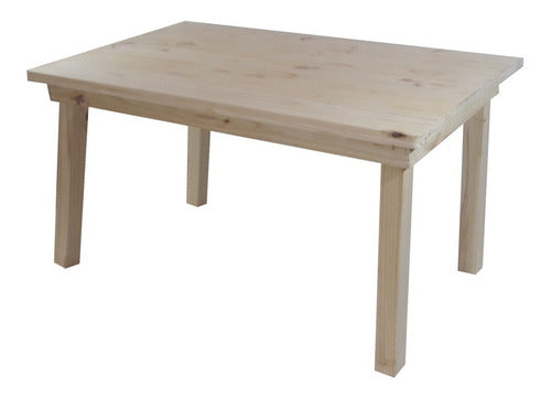 Sajo Scandinavian Solid Wood Dining Table 140x80 cm 1