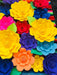 Decor Arte Rosas Y Flores Arcoiris Cartulina. Consult Price By Size 2