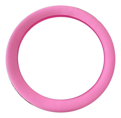 Super Offer! Pink Silicone Steering Wheel Cover for Corsa, Agile, Aveo 0