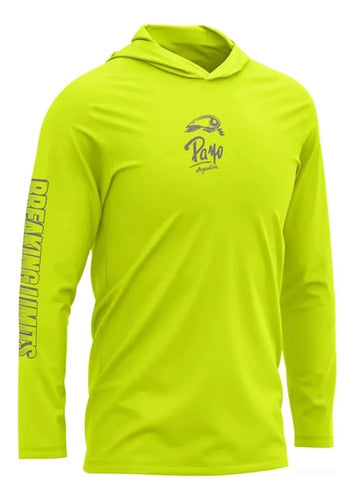 Payo Breaking Limits Fluorescent Yellow T-Shirt, Quick-Dry UV Protection 0