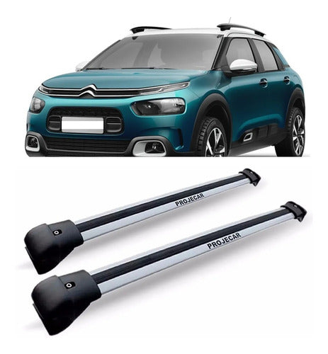 Barra De Techo C4 Cactus 2016 A 2018 Aluminio 0