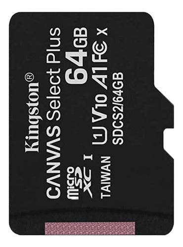 Kingston 64GB Micro SD Memory Card Class 10 with SD Adapter 5