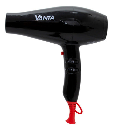 Vanta 9200 Ultra Quiet Professional Hair Dryer Black 1