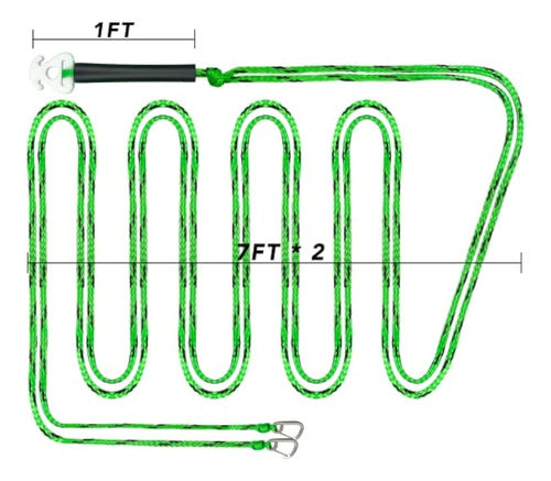 Arnés De Cuerda De Remolque De Barco De 16 Pies 1