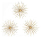 Habitat WA3716W Cabers Gold Starbursts Metal Wall Art 0