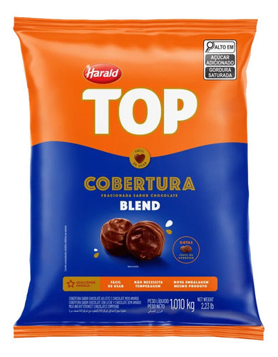 Top Chocolate Coverage Blend with Milk Harald - 1 Kg 0