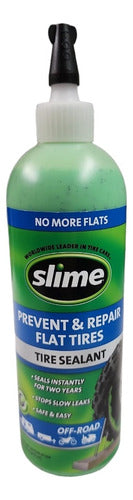 Sellador Slime Repara Pinchaduras Sin Camara 16oz Premium 0