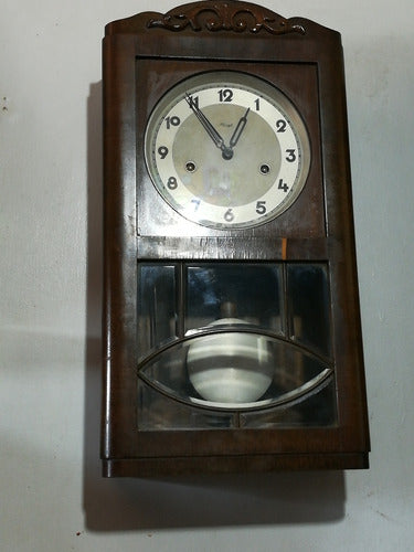 Antiguo Reloj De Pared Kienzle Medio Carrillón 1