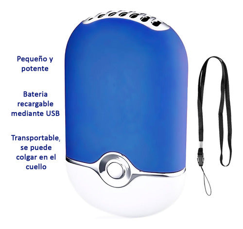 Rechargeable USB Portable Mini Fan for Nails Eyelashes Dryer 1