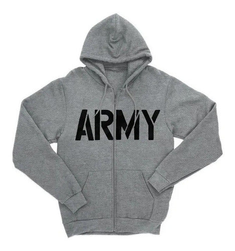 Eagle Claw Army Hoodie with Zipper 1