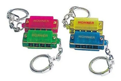 Hohner Candy Mini Harmonica Keychain Bulk Pack of 48 Units 0