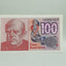 Antiguo Billete Arg 100 Australes Serie A Num Bajo Mag 61486 2