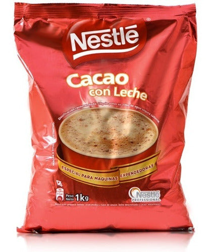 Cacao Con Leche Nestle Original X 1kg. P/expendedoras 1