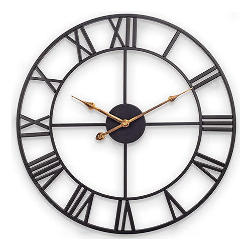 SkyNature Large 18-Inch Wall Clock, Silent Non-Tick 0