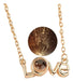 Burdah Delicate I Love You in 100 Languages Necklace Gold Rose 0