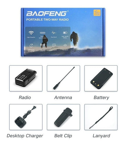 Handy Baofeng BFUV16 12W IP67 VHF/UHF 2022 Official Distributor 4