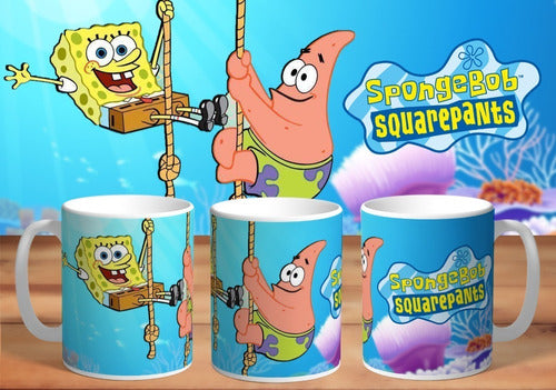 Animefan_ar Taza Bob Esponja Personalizada Irrompible #01 1