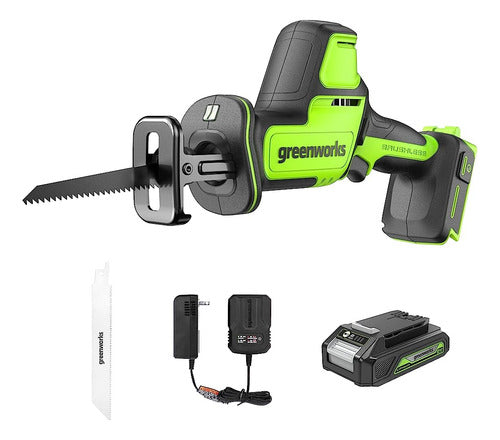 Greenworks 24v Trubrushless 1  Sierra Alternativa Compacta C 0