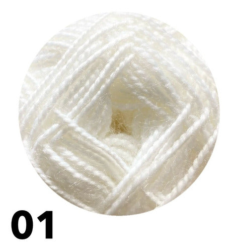 5 Skeins - 500g - Summer Cashmilon Similar to Jor Franc 20