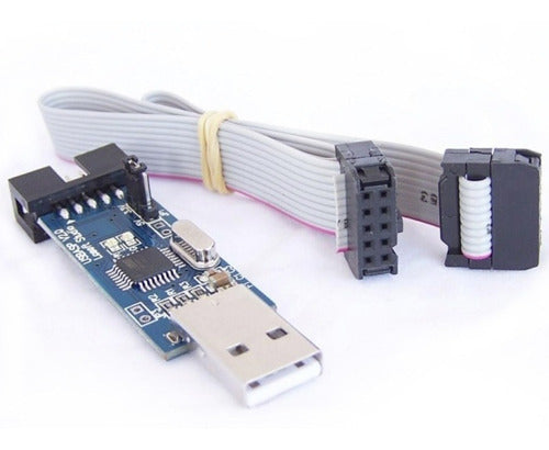 Programador Usb Microcontroladores Avr Atmel Isp Usbasp 1