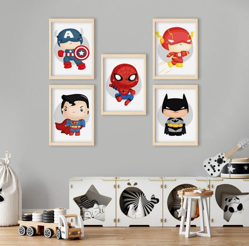 Indokids 5 Infant Art Frame Baby Room Children Bedroom 0