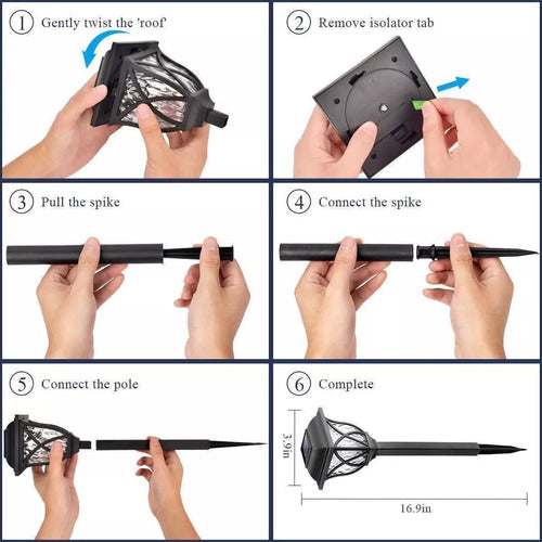 Foto Solar Garden Stake Light - Cold Light Decoration 1