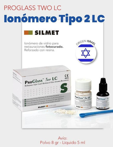 Silmet Proglass Two LC Ionomer Glass Restorations Photocured 1