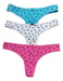 Pack of 3 Piache Piu Women's Colaless Panties 3