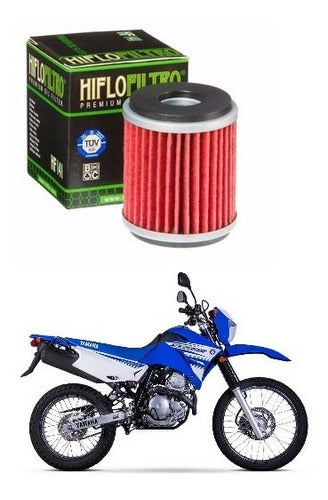 Hiflo Oil Filter Yamaha YBR 250 XTZ 250 HF 141 - GB Motos 0