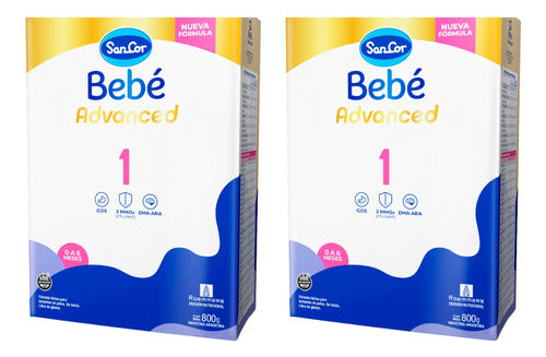 Sancor Bebe Advanced Combo X2 800g 0