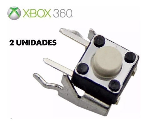 Botones Pulsador Para Joystick Xbox360 Xboxone Lb Rb Pack X2 3