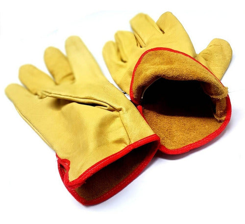 Guantes Par Vaqueta 1/2 Paseo Talle 9 Ind. Arg. 0