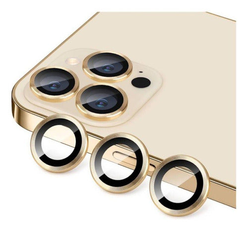 Chrome Camera Lens Protector for iPhone 15 Pro Max 1