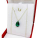 925 Sterling Silver Necklace with Drop Pendant 45cm - Model CD 133 10