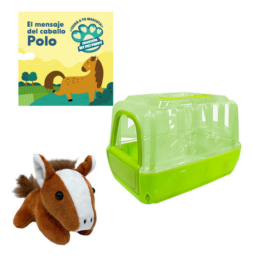 Clarín Adopt Your Pet Set 1 X 6 Plush Animals + Carrying Case 2