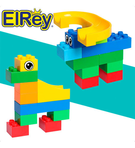 By El Rey 2 In 1 Block Track With Balls - Race Track Set 3