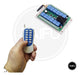 Wireless Receiver 4 Remote Controls 12 Channels 433MHz 1000m 1