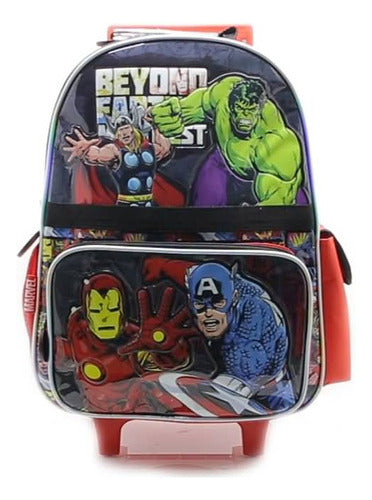 Avengers Backpack 16 Inches with Wheels by Cresko SP135 4