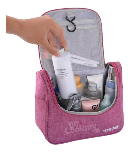 Travel Makeup Organizer Cosmetics Bag Toiletry Case Waterproof Portable 40