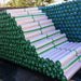 Rafia Green Fence Cover Shade Cloth with Grommets 1.90 x 50 Meters 7