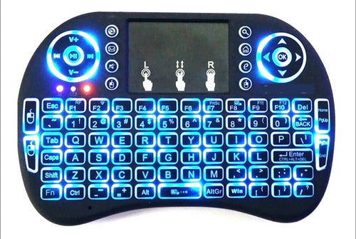 i-Store Mini Teclado Inalambrico (Iluminado, Touchpad) 1