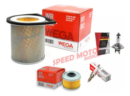 Wega Kit Filtros X4 for Honda Twister CBX 250 1