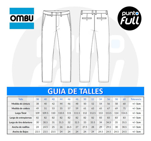OMBÚ Work Pants Original 100% Cotton Invoice A and B 24