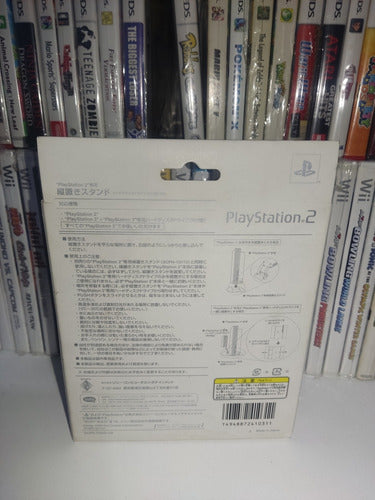 Base Stand Original Sony Ps2 Fat Branco Na Caixa Japonês 2