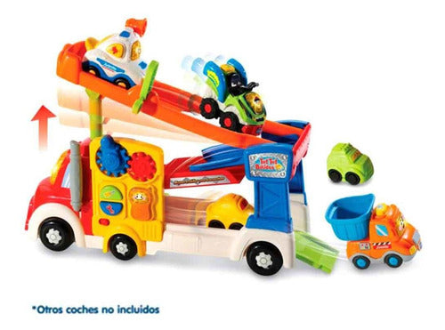 Camión Porta Coches Vtech Con 2 Mini Tut Tut Bólidos 2