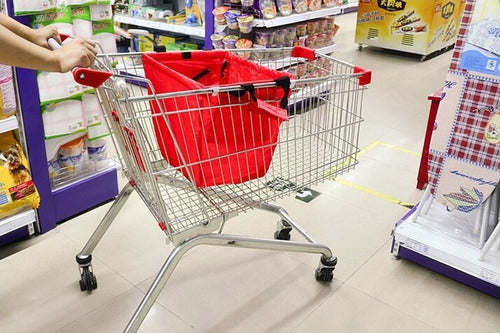 Bolsa Para Changuito Chango Supermercado De Compras Bolso 4