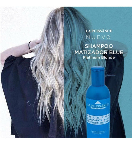 Shampoo Y Máscara Azul La Puissance 3