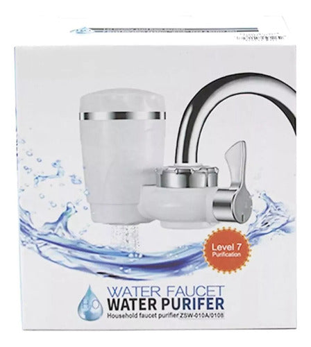 Water Faucet Activated Carbon Ceramic Water Purifier 7 Levels 0