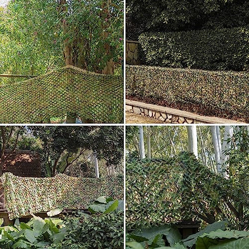 Loogu Camo Netting, Camouflage Net Blinds Great For Sunshade Camping Shooting Hunting Etc. 3