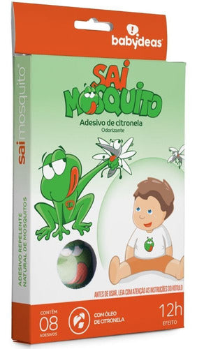 4 Sai Mosquito - Repelente Natural Em Adesivo 0m+ Babydeas 4